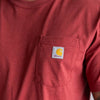 Carhartt Mens Relaxed C-Logo T-Shirt Amber - 107436-RE4