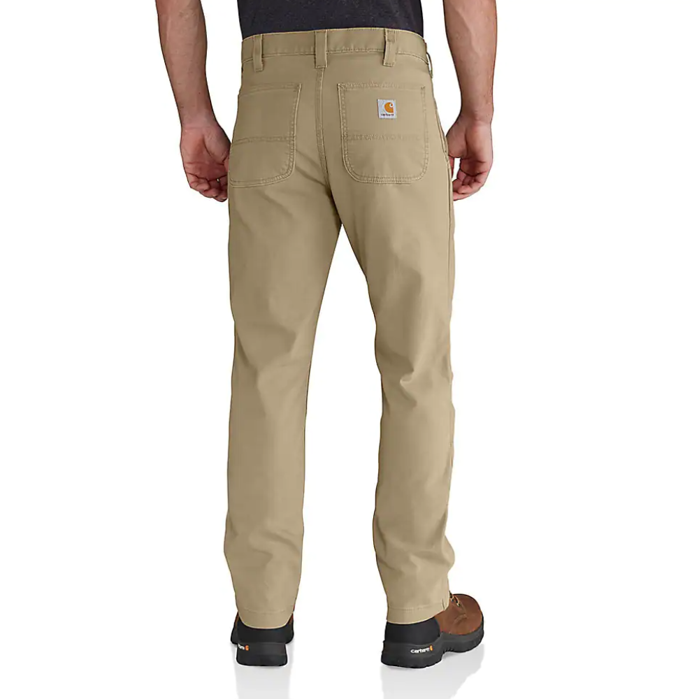Carhartt Men's 36 in. x 32 in. Shadow Cotton/Polyester Rugged Flex Rigby  Straight Fit Pant 102821-029 - The Home Depot