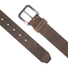 Carhartt Mens Saddle Leather Classic Belt Dark Brown