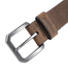 Carhartt Mens Saddle Leather Classic Belt Dark Brown