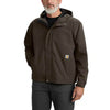 Carhartt Mens Storm Defender Waterproof Jacket Dark Brown - 106434-DFE