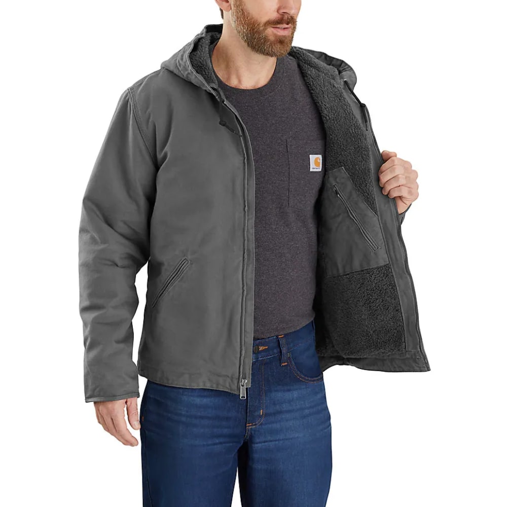 Carhartt Mens Washed Duck Work Jacket 