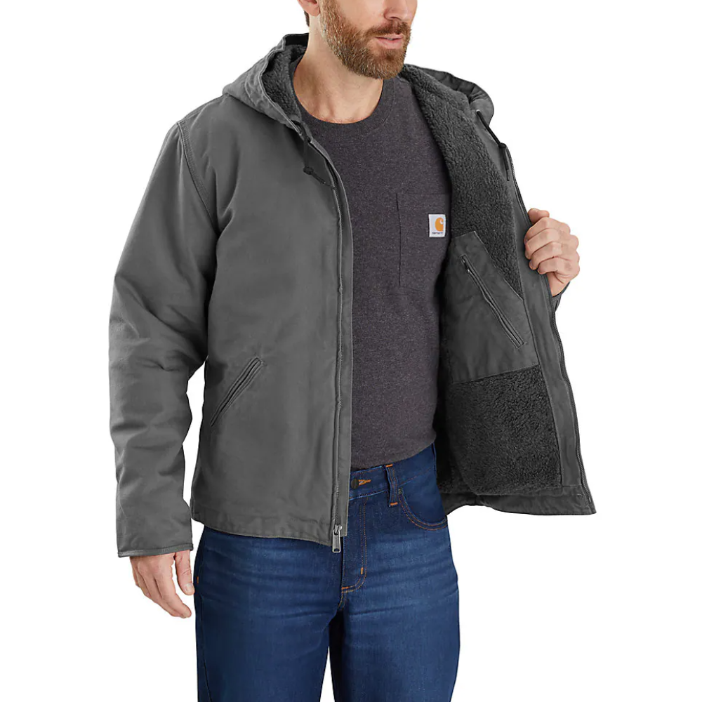 Carhartt Mens Washed Duck Work Jacket