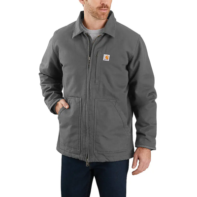 Carhartt Mens Work Sherpa Lined Work Jacket