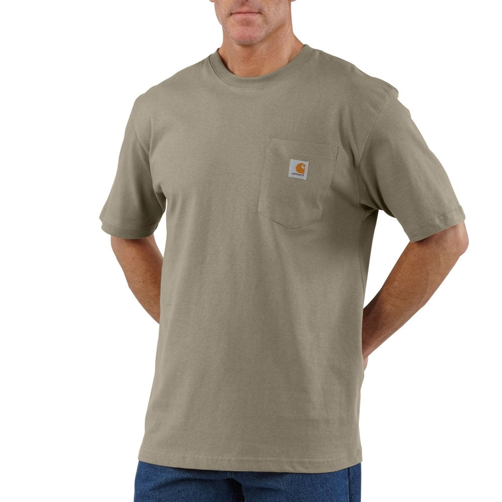 Carhartt Mens Workwear Pocket Work T-Shirt - K87-DES