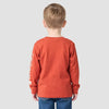 Carhartt Toddler Boys Long Sleeve Pocket Logo T-Shirt Homestead Red (Sizes: 2T-4T) - CA6884-RG0