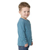 Carhartt Toddler Boys Long Sleeve Pocket Logo T-Shirt Hydro (Sizes:2T-4T) - CA6884-HV2