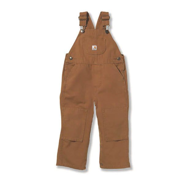 Carhartt Toddler Canvas Overall (Sizes 2T - 4T) | Brown