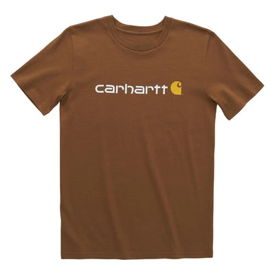 Carhartt Boys Core Logo Short Sleeve T-Shirt 