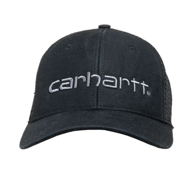 Carhartt Mens Black Canvas Cap