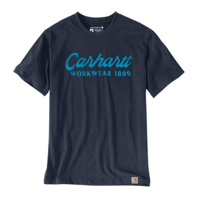 Carhartt Mens Loose Fit Navy T-Shirt 