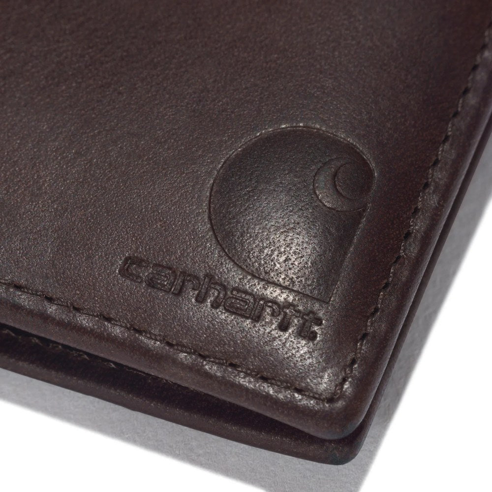 Carhartt Mens Oil Tan Leather Passcase Wallet