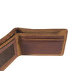 Carhartt Mens Patina Leather Bi-Fold Wallet