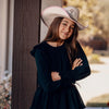 Charlie 1 Horse Girls Gracie Jr Straw Hat - CSGRJR-3081