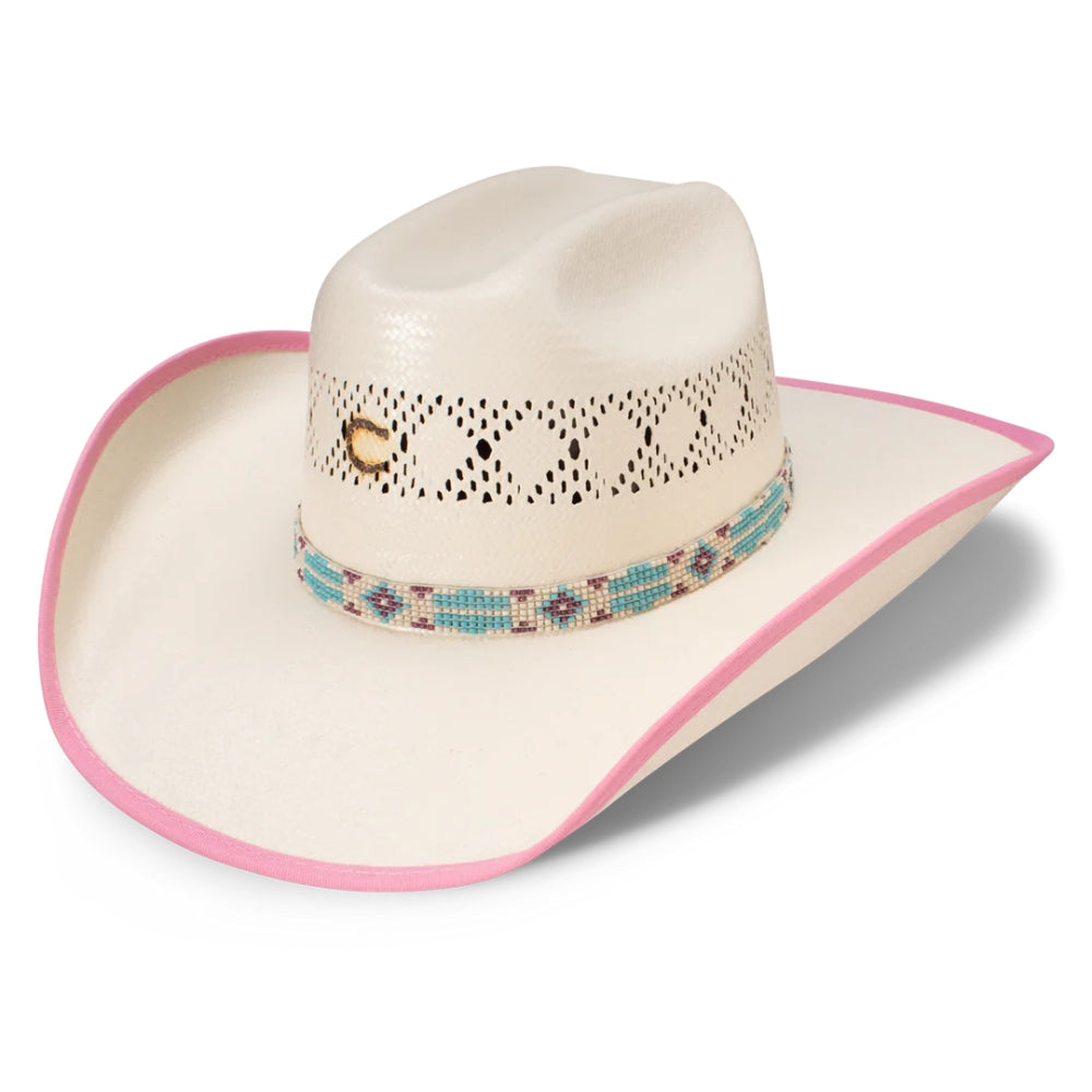 Charlie 1 Horse Girls Gracie Jr Straw Hat - CSGRJR-3081