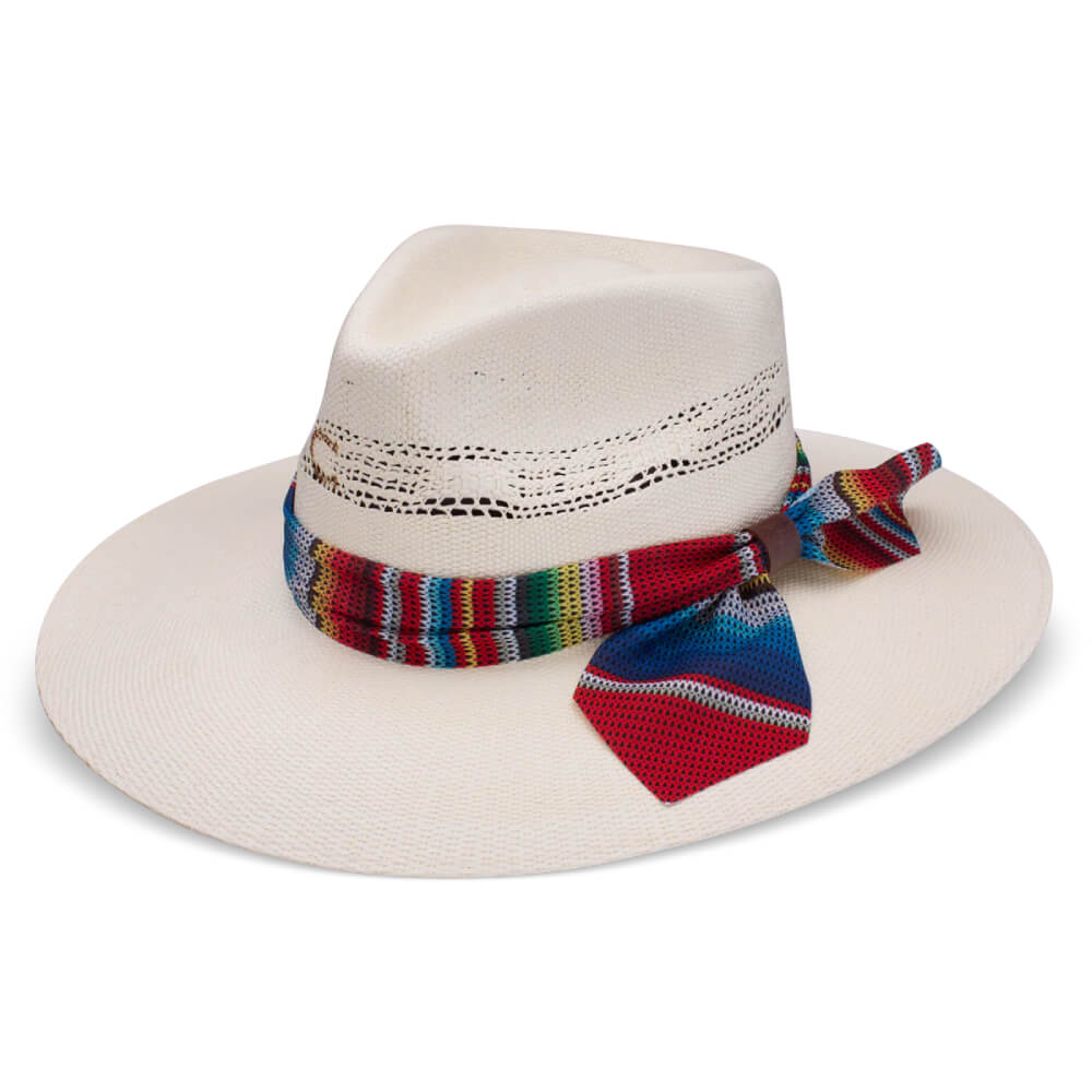 Charlie 1 Horse Womens Fiesta Straw Hat - CSFSTA3436