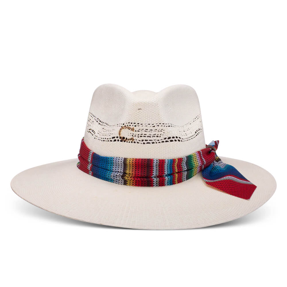 Charlie 1 Horse Womens Fiesta Straw Hat - CSFSTA3436