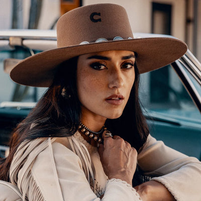 Charlie 1 Horse Womens High Desert Felt Hat - CWHIDT-22P5