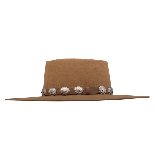 Charlie 1 Horse Womens High Desert Felt Hat | Pecan Color display picture 1