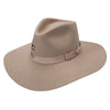Charlie 1 Horse Womens Highway Mushroom Felt Hat Beige/Mushroom - CWHIWA40-MU