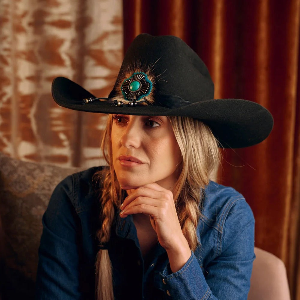 Charlie 1 Horse Womens Lainey Wilson Country With A Flare Felt Hat - CWCNWF72-07