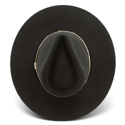 Charlie 1 Horse Womens Lainey Wilson Fly Me To The Stars Felt Hat Black