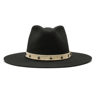 Charlie 1 Horse Womens Lainey Wilson Fly Me To The Stars Felt Hat Black - CWFMTS40-07