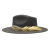 Charlie 1 Horse Womens Lainey Wilson Smoke Ain't Clear Felt Hat Grey - CWSMAC40-49