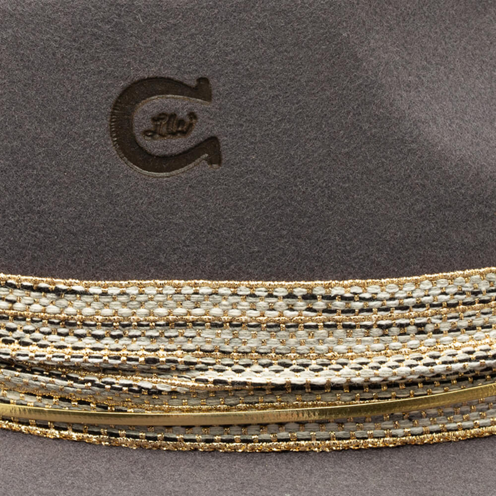 Charlie 1 Horse Womens Lainey Wilson Smoke Ain't Clear Grey - CWSMAC40-49