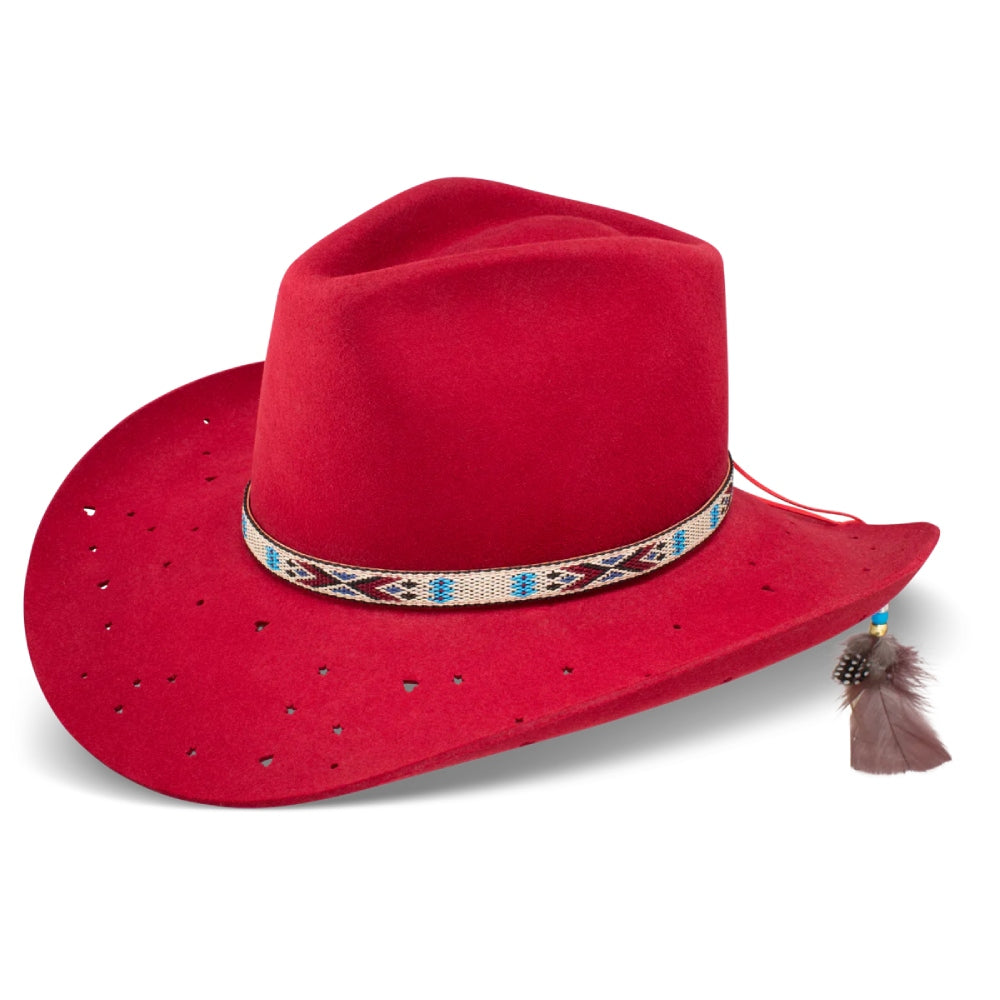 Charlie 1 Horse Womens Lainey Wilson Wild Horses Felt Hat - CWWHRS15-45