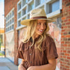 Charlie 1 Horse Womens Mexico Shore Fashion Straw Hat - CSMXSH-34T3