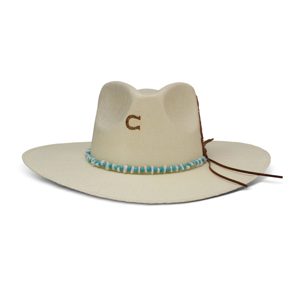 Charlie 1 Horse Womens Midnight Toker Straw Hat