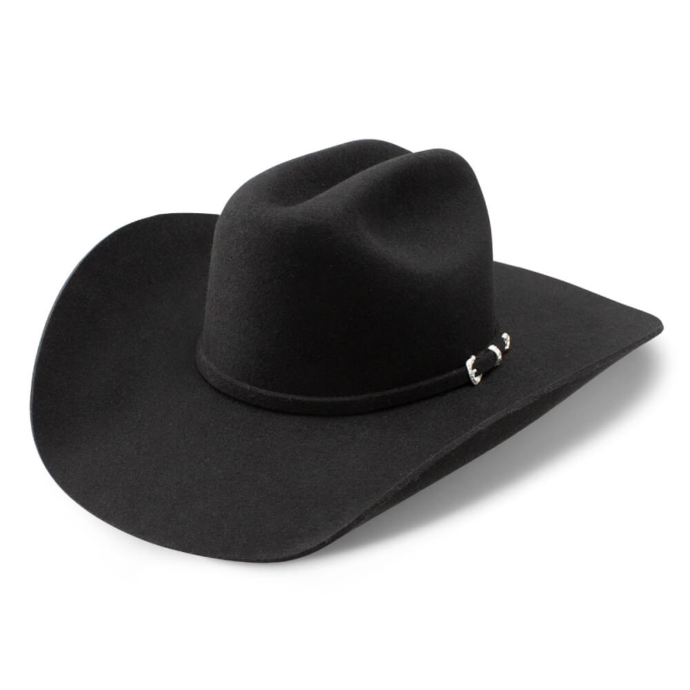 Charlie 1 Horse Womens The Cowgirl Felt Hat Black