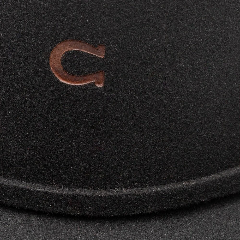 Charlie 1 Horse Womens The Cowgirl Felt Hat Black