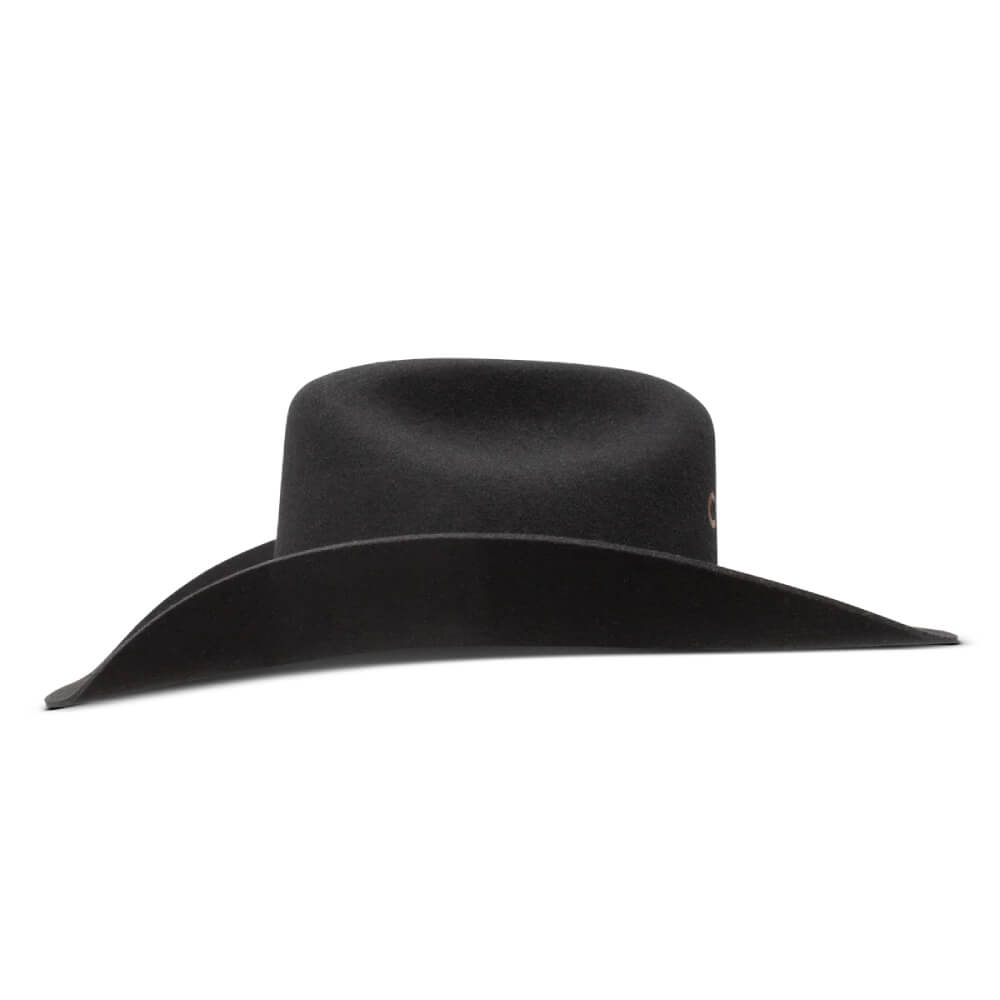 Charlie 1 Horse Womens The Cowgirl Felt Hat Black - CWCWHT72-07