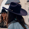 Charlie 1 Horse Womens The Cowgirl Felt Hat Purple - CWCWHT72-D6