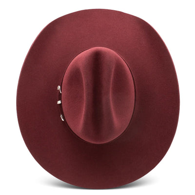 Charlie 1 Horse Womens The Cowgirl Hat Felt Hat Cranberry