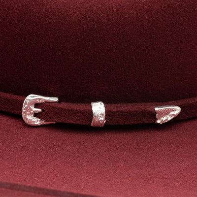 Charlie 1 Horse Womens The Cowgirl Hat Felt Hat Cranberry