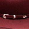 Charlie 1 Horse Womens The Cowgirl Hat Felt Hat Cranberry