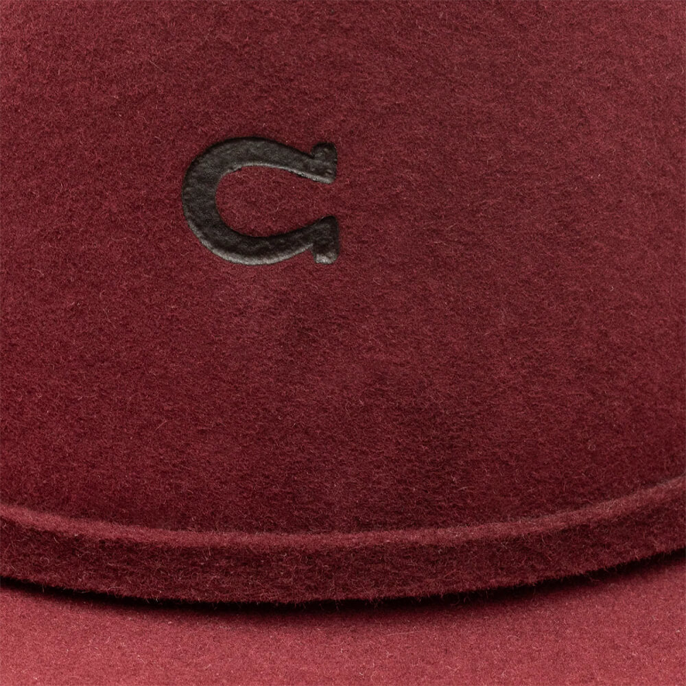 Charlie 1 Horse Womens The Cowgirl Hat Felt Hat Cranberry