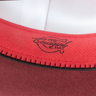 Charlie 1 Horse Womens The Cowgirl Hat Felt Hat Cranberry