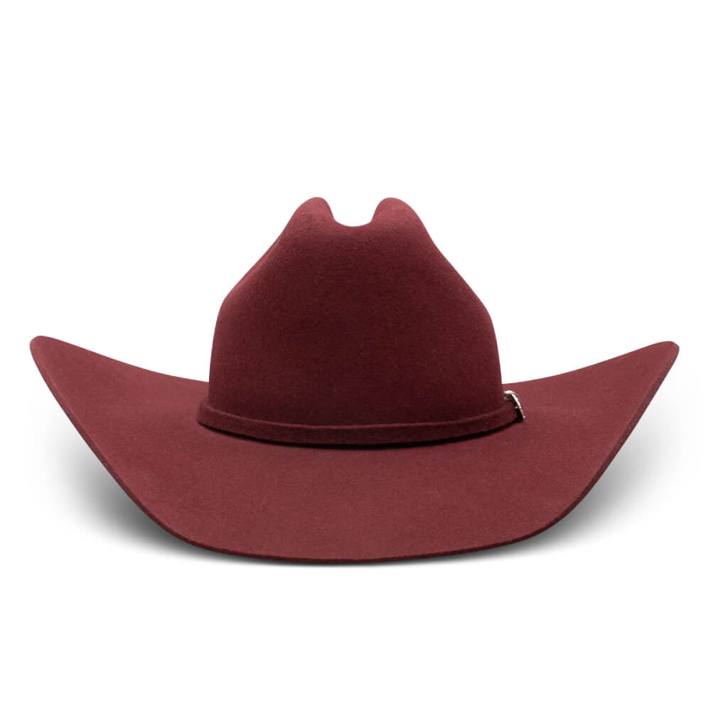 Charlie 1 Horse Womens The Cowgirl Hat Felt Hat Cranberry - CWCWHT72-KR
