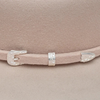 Charlie 1 Horse Womens The Cowgirl Hat Felt Hat Light Pink