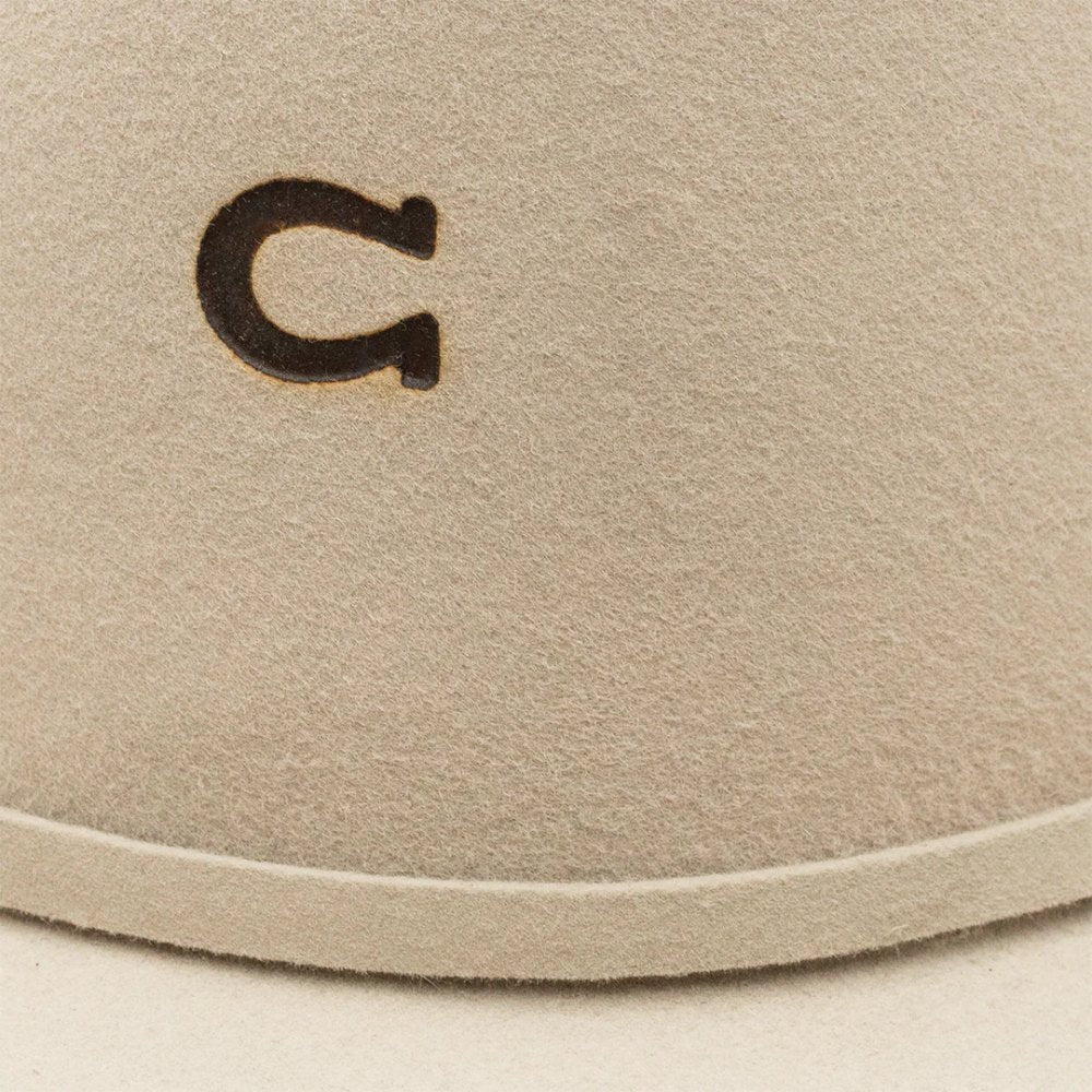Charlie 1 Horse Womens The Cowgirl Hat Felt Hat Ranch Tan - CWCWHT72-D4