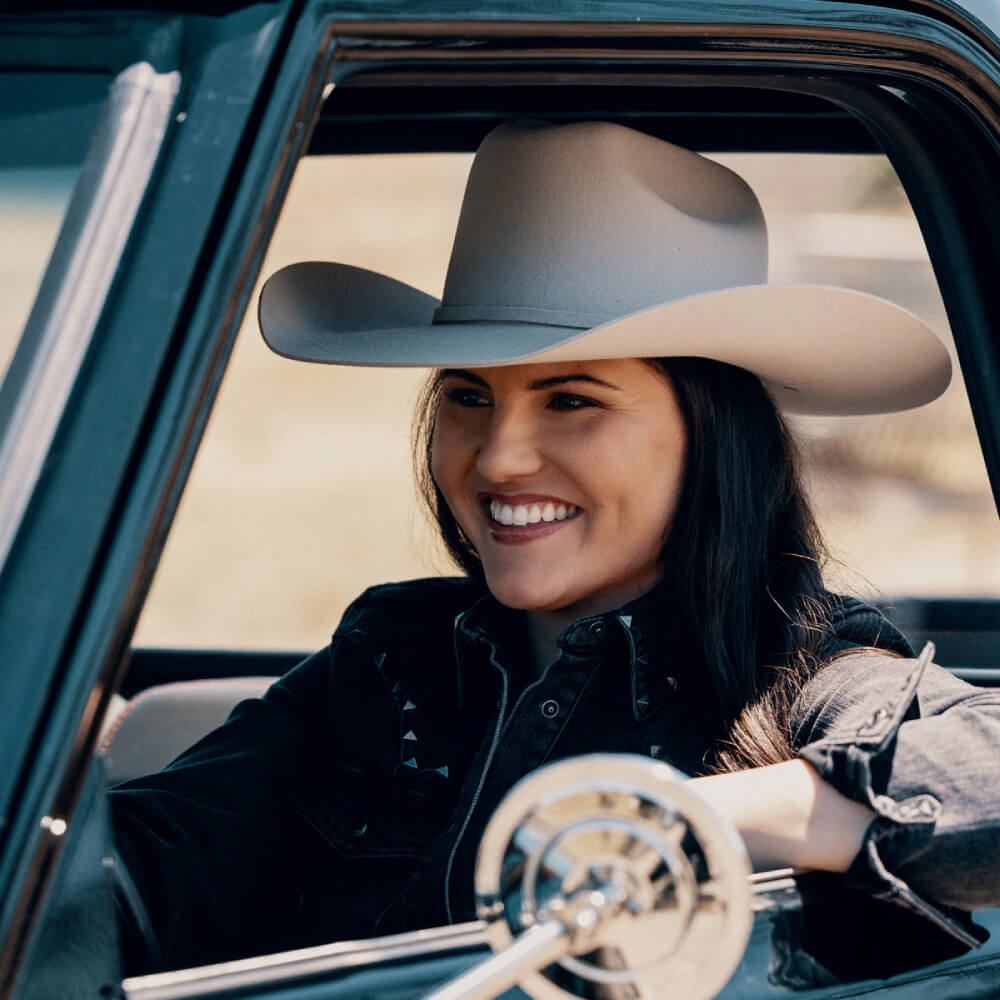 Charlie 1 Horse Womens The Cowgirl Hat Felt Hat Ranch Tan - CWCWHT72-D4