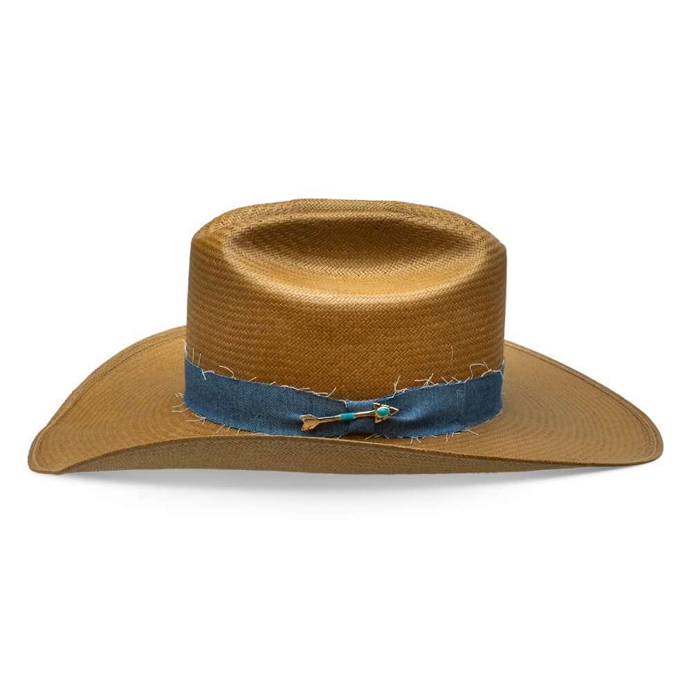 Charlie 1 Horse x Lainey Wilson Womens Lone Wolf Straw Hat - CSLNWF-6801