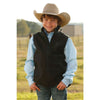 Cinch Boys Bonded Black Vest - MWV7520002-BLK