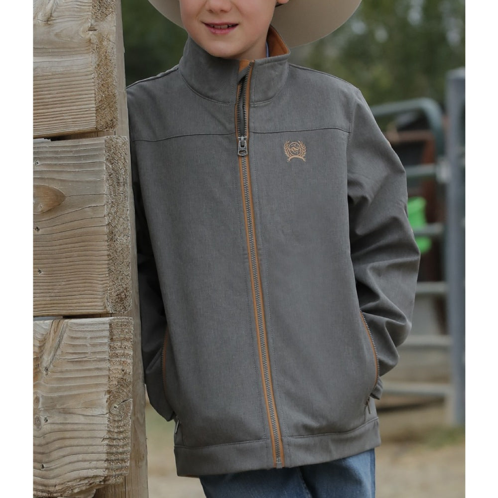 Cinch Boys Grey Bonded Jacket