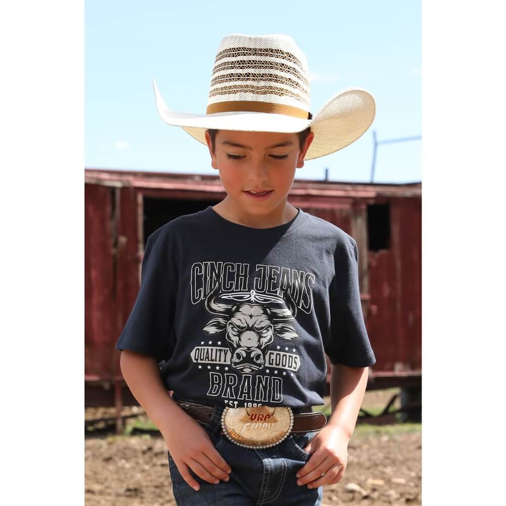 Cinch Boys Jeans Brand T-Shirt