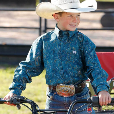 Cinch Boys Long Sleeve Shirt